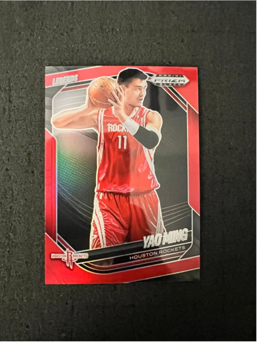 Yao Ming - 2024-25 Panini - Red Prizm Legends #144/299